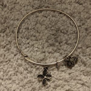 Alex and Ani Four Leaf Clover Bracelet